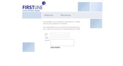 Desktop Screenshot of firstlinepaper.com